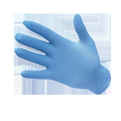 Jednorazowe rękawice nitrylowe niepudrowane